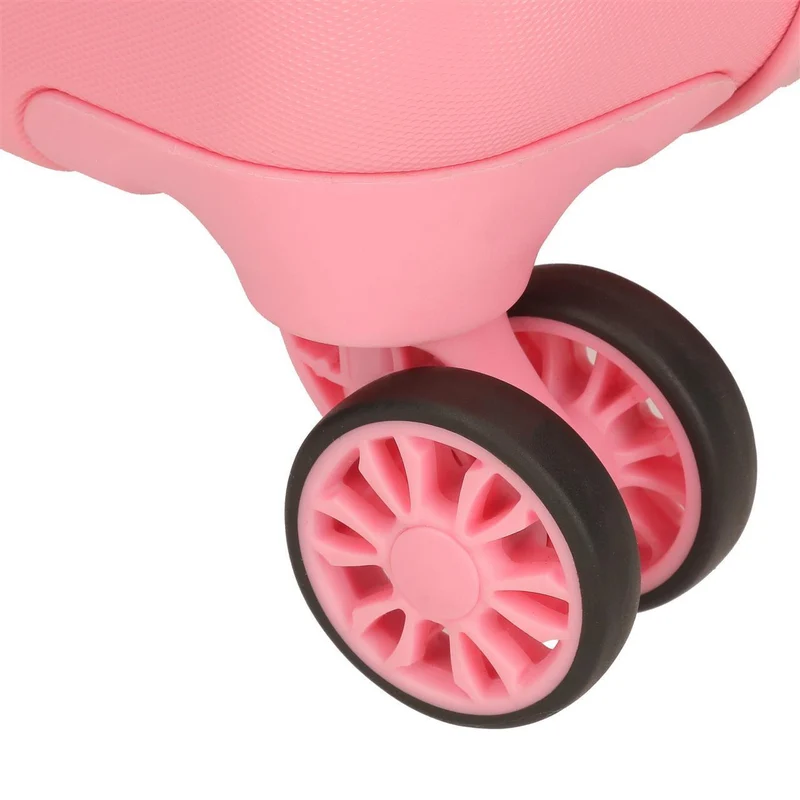 2061343 TROLLEY ABS 50CM. 4R. LA SIRENITA ROSA