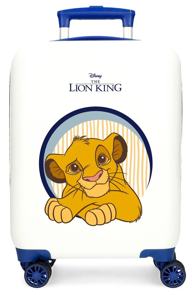 4751321 TROLLEY ABS 50CM. 4R. HAKUNA MATATA BLANCO