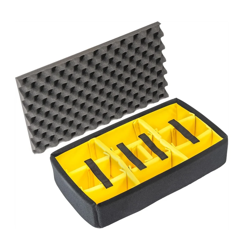Peli 1525 Padded Divider Set - Yellow Gear Organizer