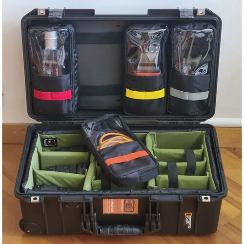 Lid 4 Pouch Mesh Organizer for Peli Air 1535 Peli 1510 Storm im2500