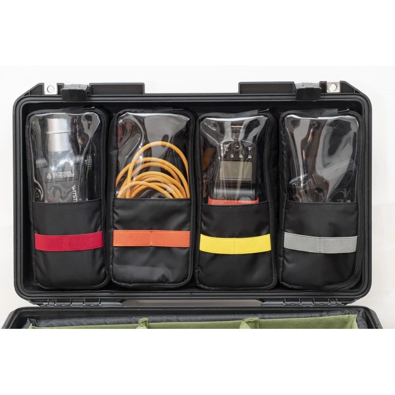 Lid 4 Pouch Mesh Organizer for Peli Air 1535 Peli 1510 Storm im2500