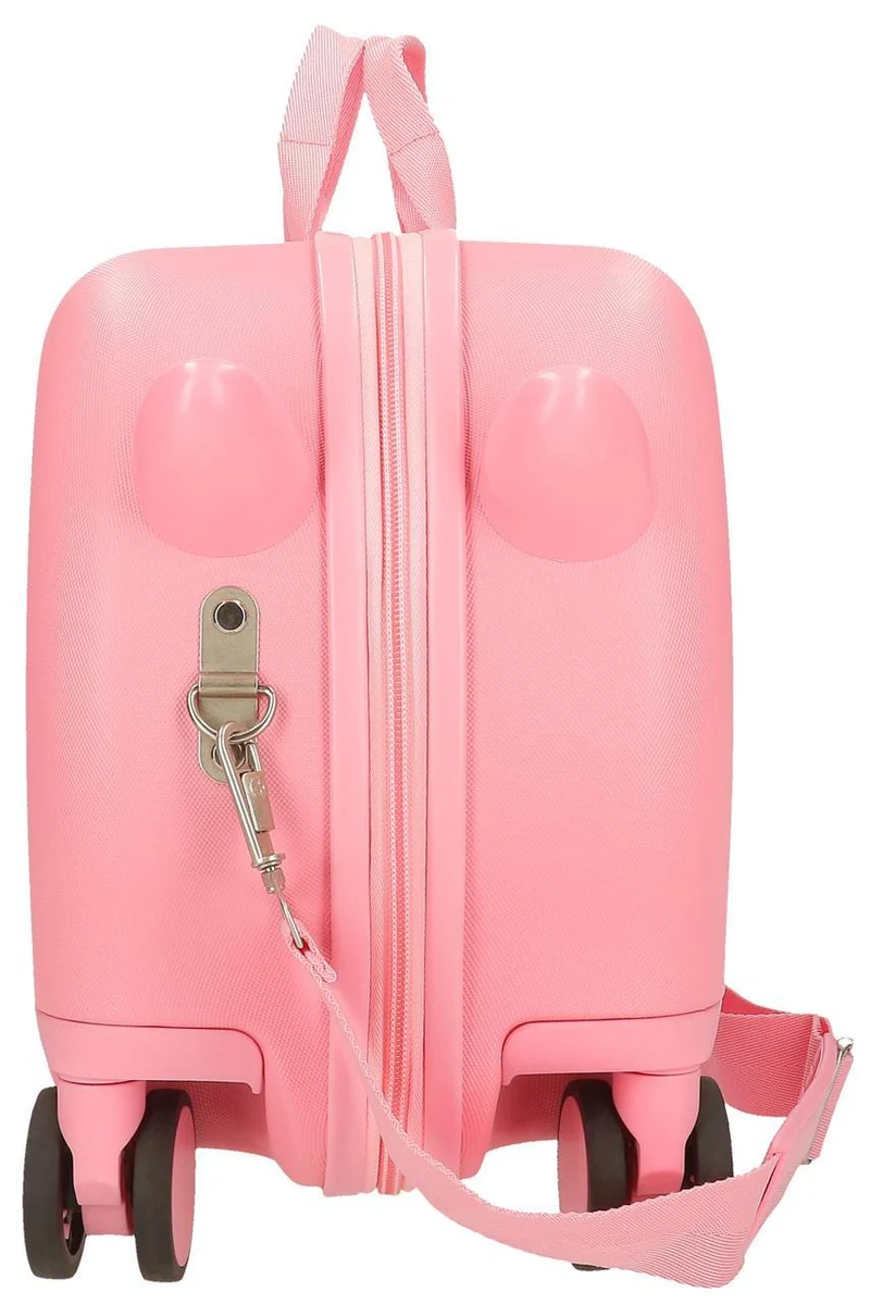 2061043 MALETA INF.ABS 4R.(2 MULTI.) 45CM. LA SIRENITA ROSA