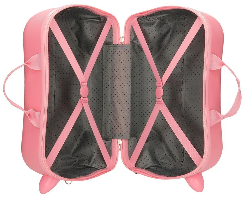 2061043 MALETA INF.ABS 4R.(2 MULTI.) 45CM. LA SIRENITA ROSA