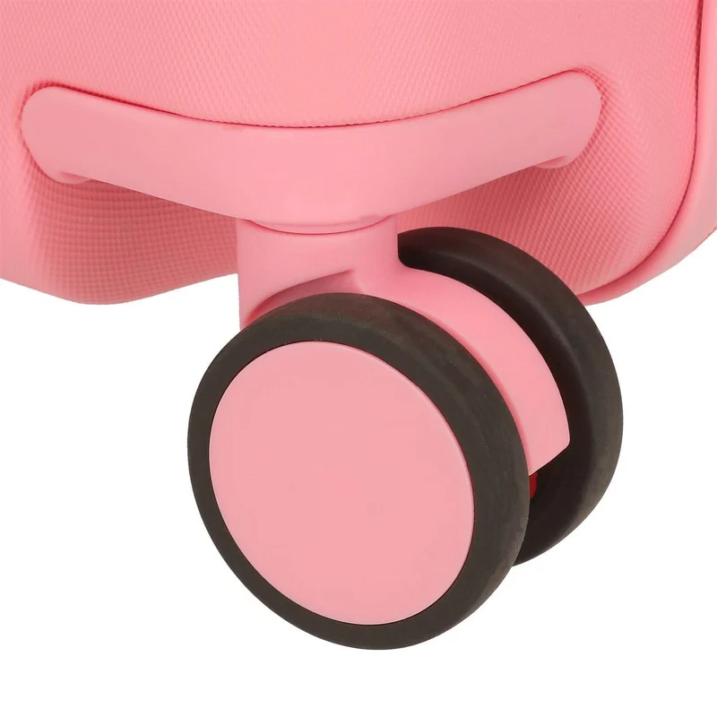 2061043 MALETA INF.ABS 4R.(2 MULTI.) 45CM. LA SIRENITA ROSA