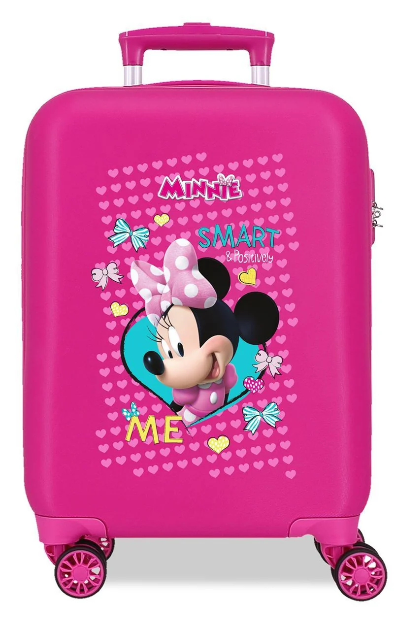 25613E1 TROLLEY ABS 50CM.4R.ENJOY MINNIE