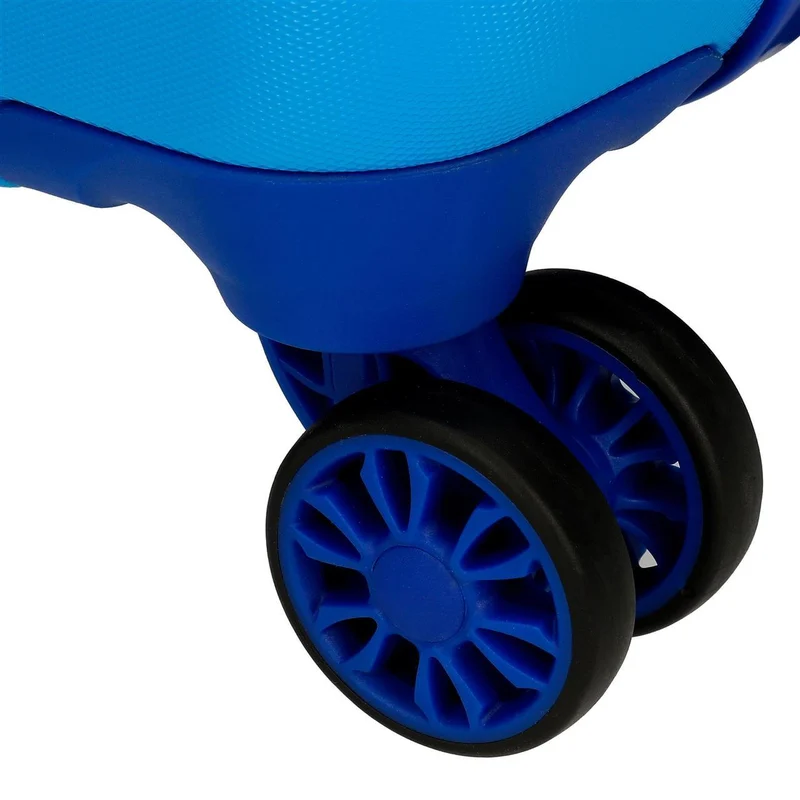 4241341 TROLLEY ABS 50 CM.4R CARS LETS RACE AZUL