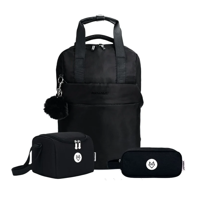 SET TOTE BLACK