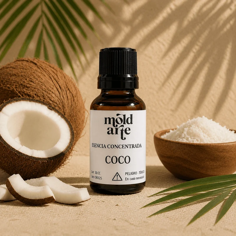 Esencia aromática de Coco Concentrada (30ml)