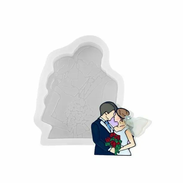 Marido y mujer / Novios / Casamiento / Boda (molde de silicona)