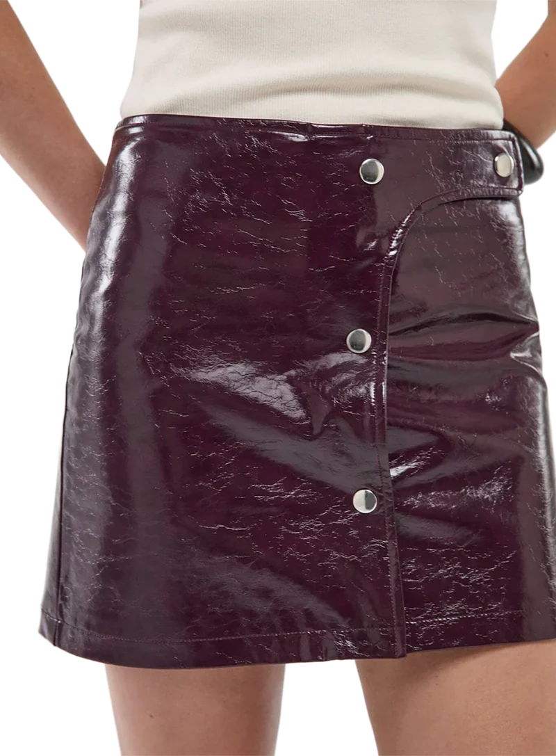 Falda Lena Plum