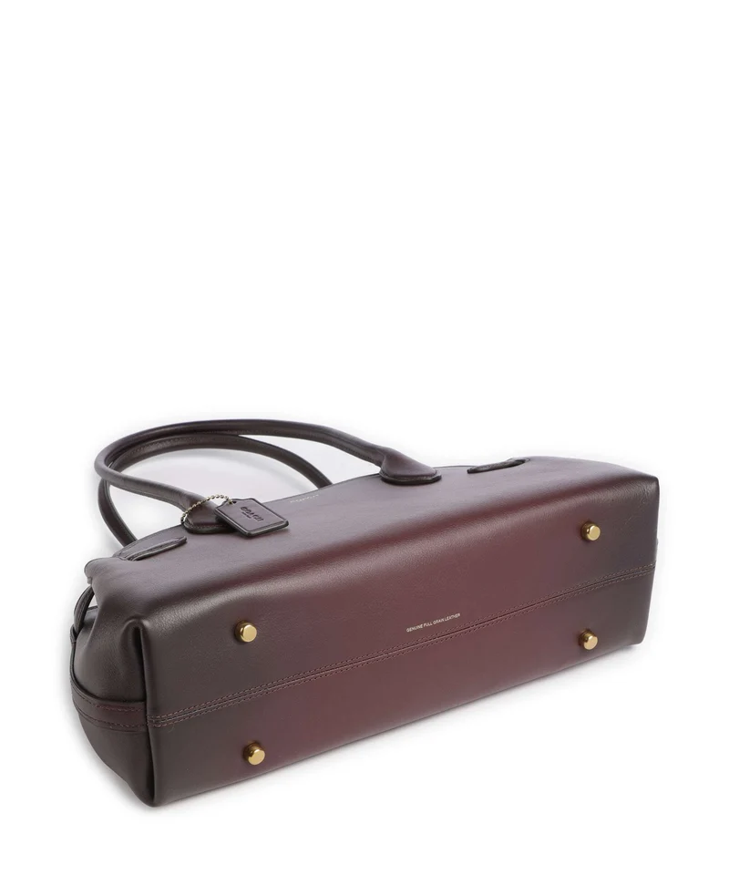 Coach Empire Carryall 34 Bolso de hombro merlot