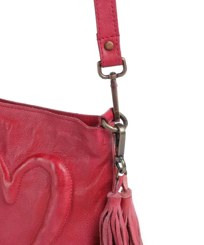 Taschendieb Wien Herzweg 4 Bandolera pink love