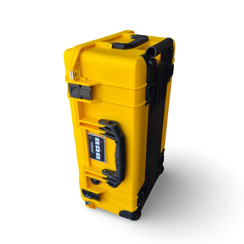 Peli Air 1535 Yellow & Black Bundle – Case + Bottom Organiser + Lid Pouch Organiser