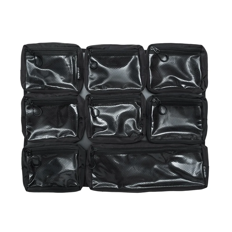 Transparent Lid Pouch Mesh Organizer for Peli Case 1560
