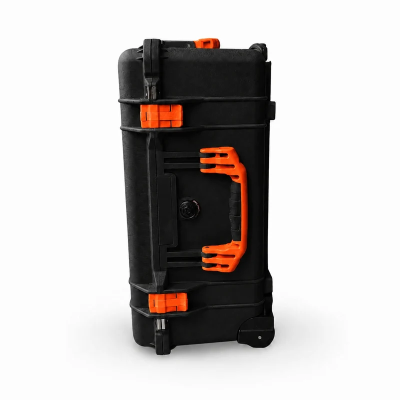 Peli Color 1560 Protector Case Black and Orange