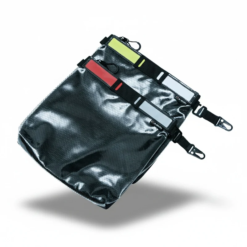 Lid Organizer with 2 Large Mesh Pouches for Peli Air 1535, Peli 1510 & IM2500