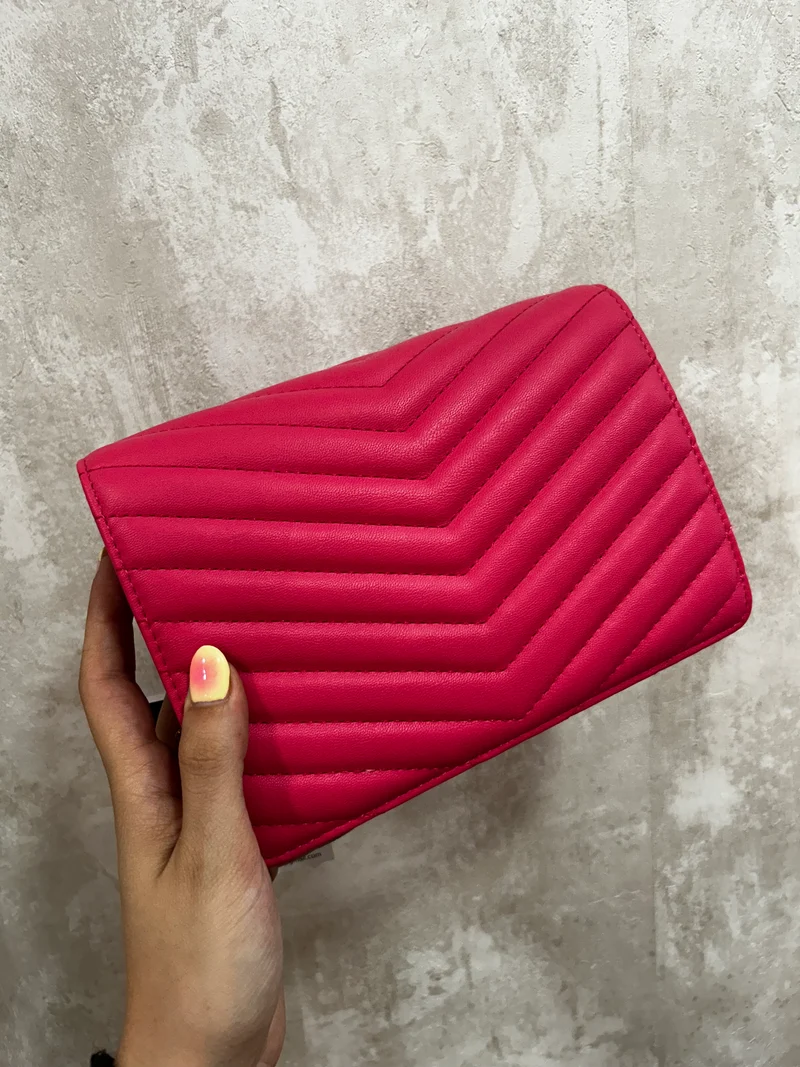 Bolso rosa fucsia
