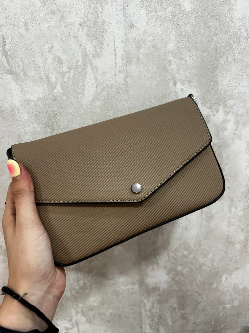 Bolso doble - marrón