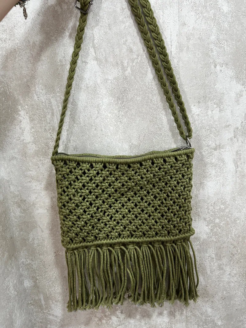 Bolso verde caqui