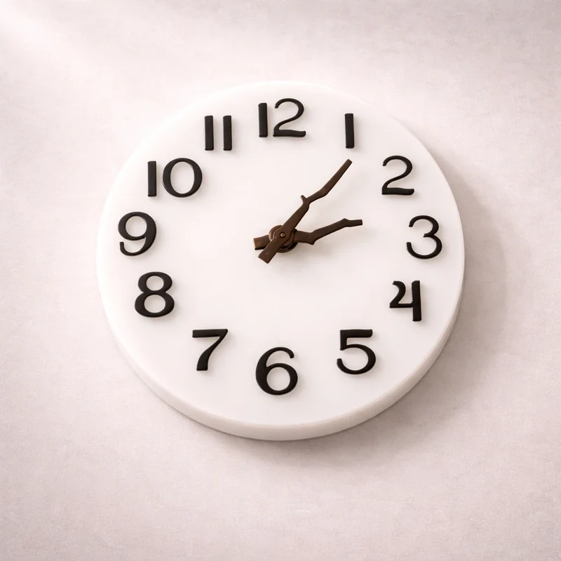 Reloj / números (molde de silicona)