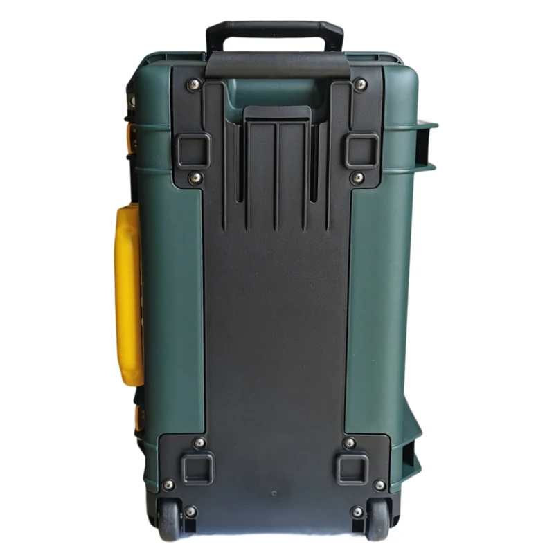 Peli Air 1535 Carry-On Peli Case Green with Yellow Details