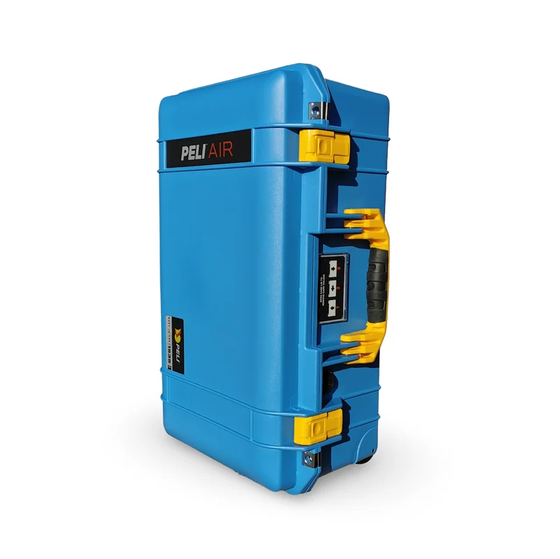Peli Air 1535 Carry-On Color Case Blue with Yellow Details