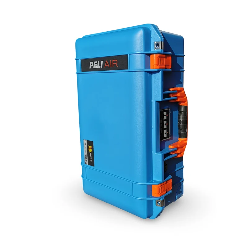 Peli Air 1535 Carry-On Color Case Blue with Orange Details