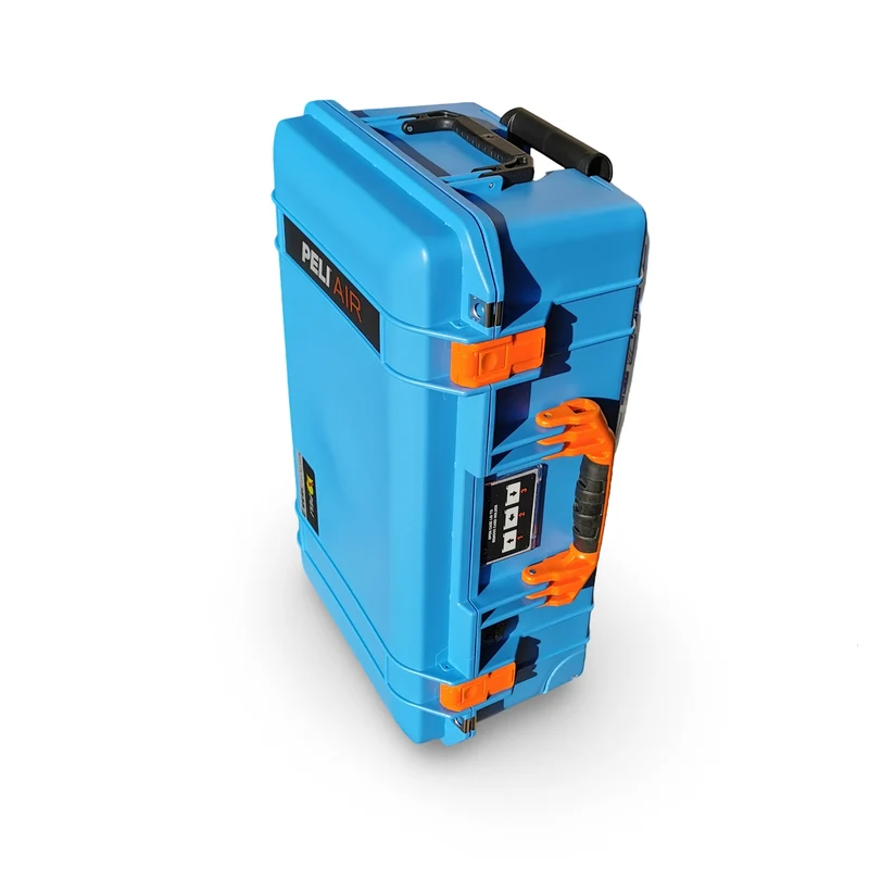 Peli Air 1535 Carry-On Color Case Blue with Orange Details