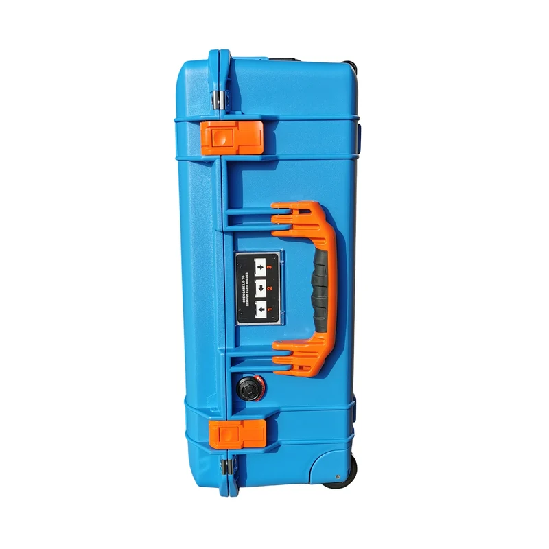 Peli Air 1535 Carry-On Color Case Blue with Orange Details
