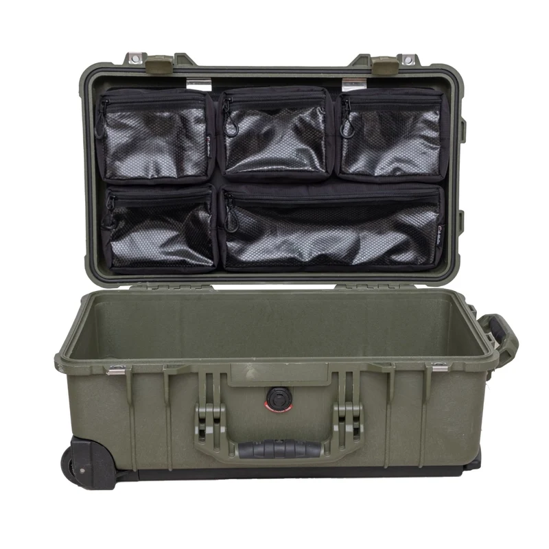 Transparent Lid Pouch Mesh Organizer for Peli Air 1535 Peli 1510