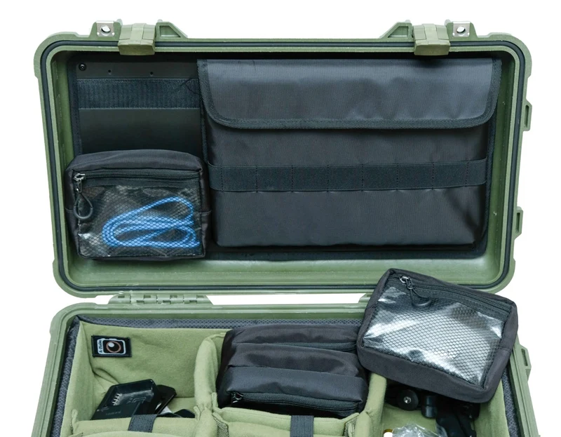 Laptop 13-14" Lid Organizer with Pouches for Peli Air 1535 Peli 1510