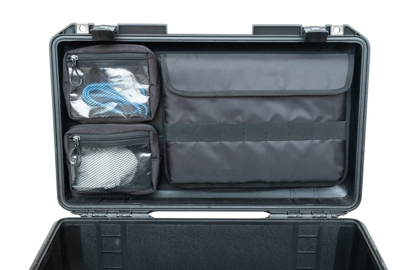 Laptop 13-14" Lid Organizer with Pouches for Peli Air 1535 Peli 1510