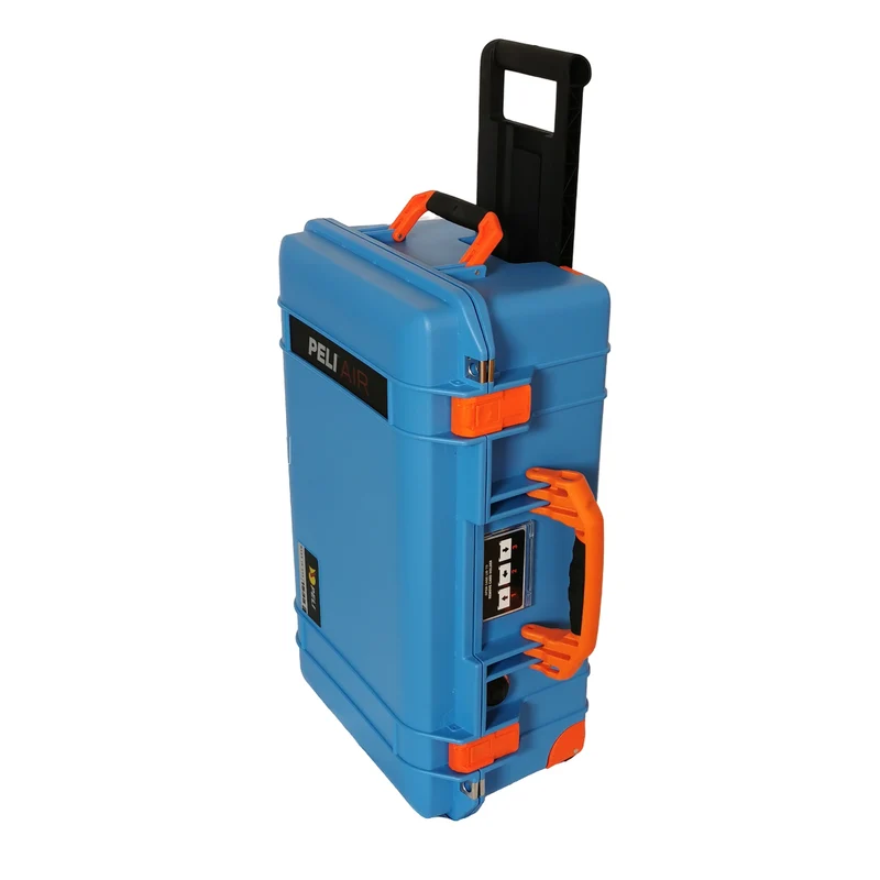 Peli Air 1535 Carry-On Color Case Blue with Orange