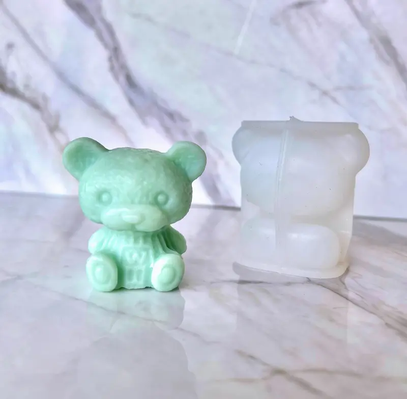 Mini oso teddy (molde de silicona)
