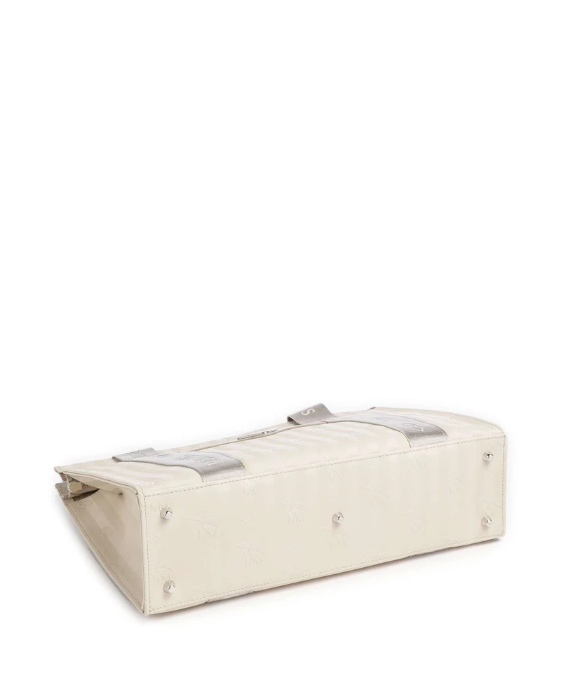 Maison Mollerus Vinerus Berlin Bolsa shopping pearl weiss