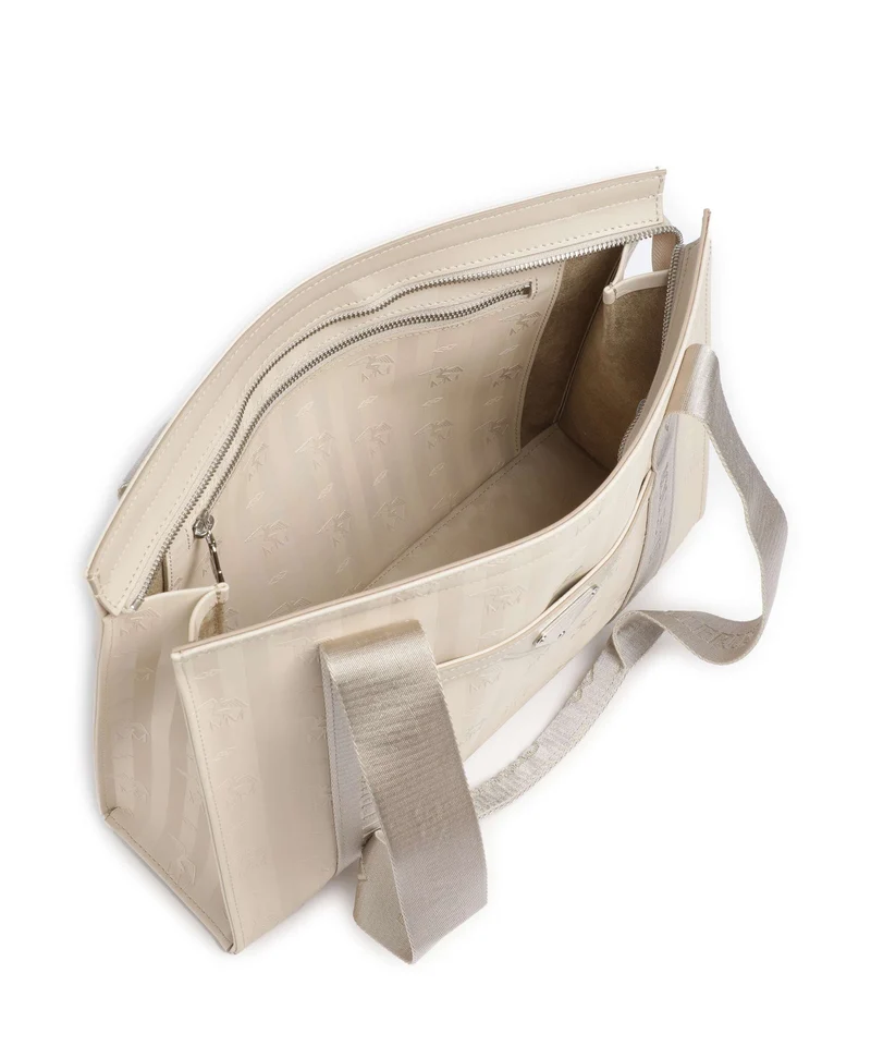 Maison Mollerus Vinerus Berlin Bolsa shopping pearl weiss