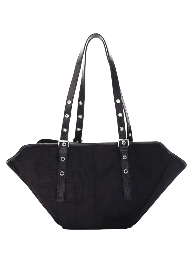 Bolso Small Nora Scale Suede