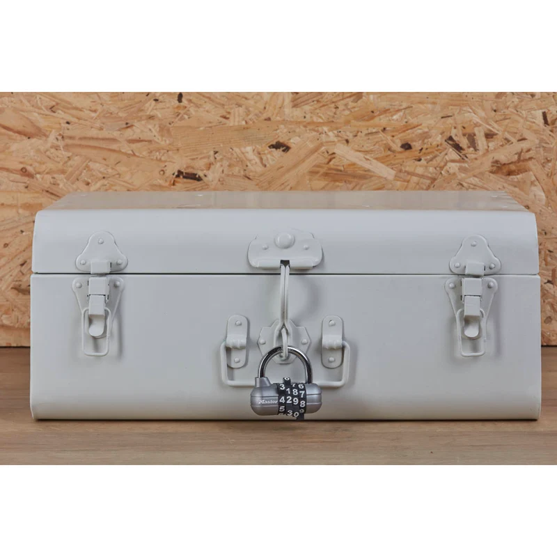 64mm wide set your own combination pro sport padlock; silver and black