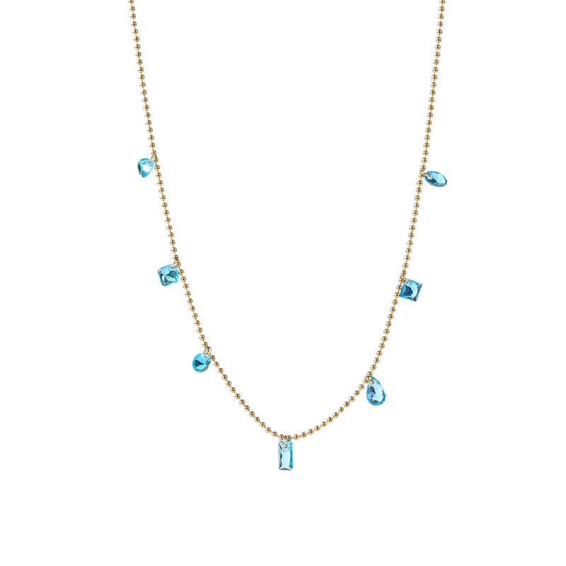 Day & Eve by Go Dutch Stone Pendants Necklace