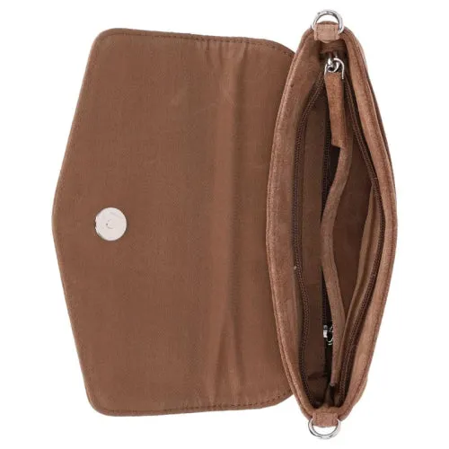 DSTRCT Crossbodytas / Schoudertas / Clutch Dames Suède Portland Road