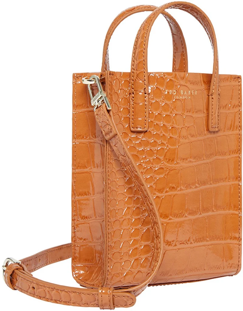 Ted Baker Wenissa Croc Effect Small Icon Bag