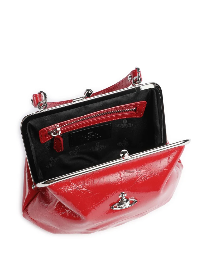 Vivienne Westwood Granny Frame Naplak Bolso de mano red