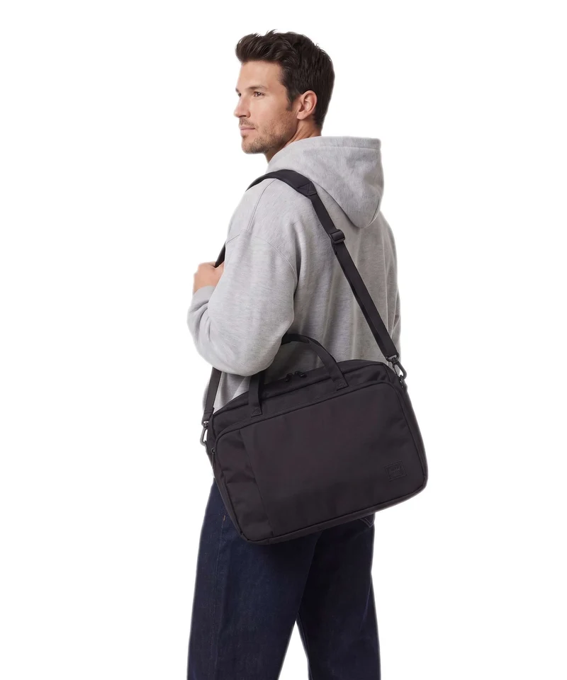 Herschel Gibson 18 Bolso de mensajero black