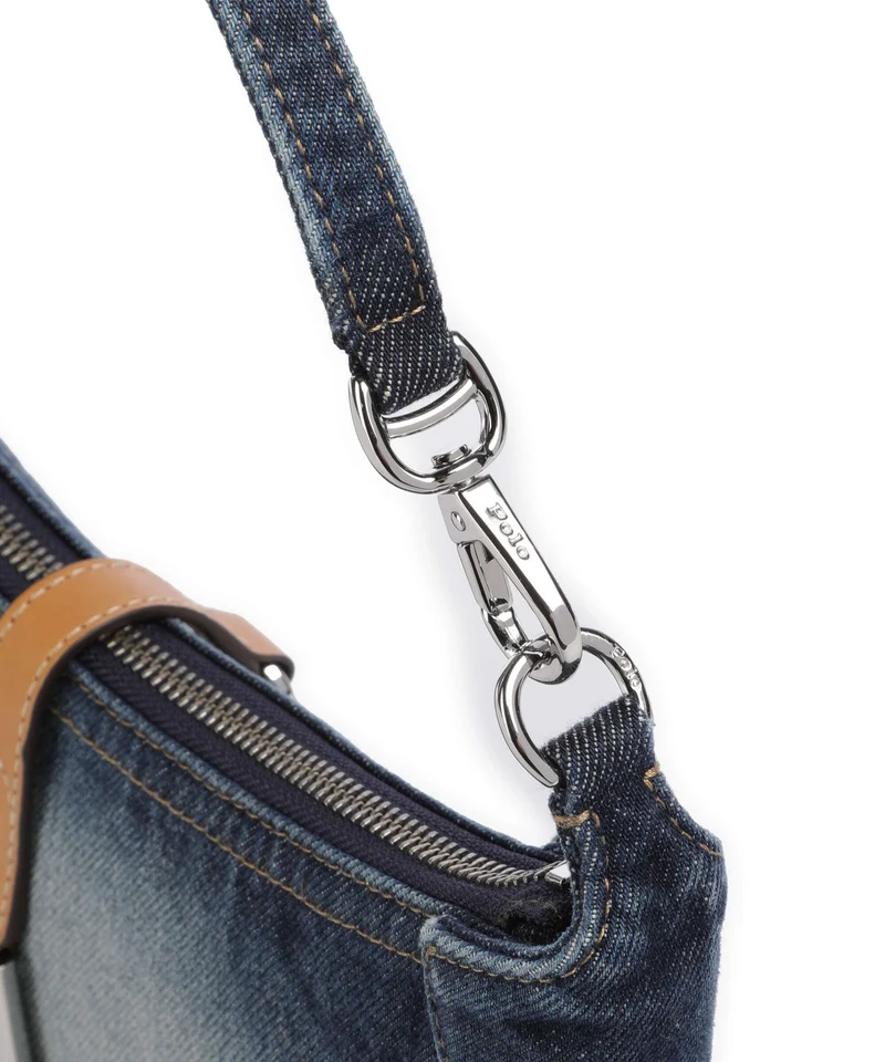Polo Ralph Lauren ID Collection Small Bolso de hombro medium wash