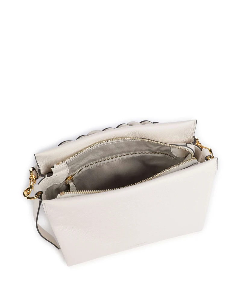 Coccinelle Boheme Grana Double Bolso de mano blanco/skin