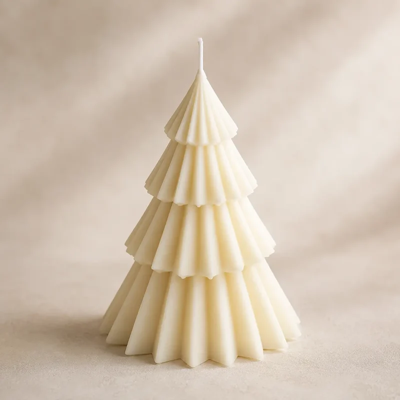 Árbol / Pino Navideño Torneado grande (Molde de silicona)