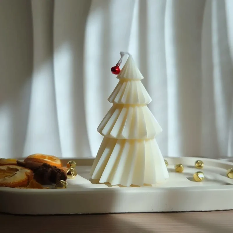 Árbol / Pino Torneado Navideño (Molde de silicona)
