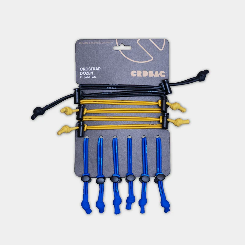 CRDSTRAP - elastic tiedowns for cables, tools, gear
