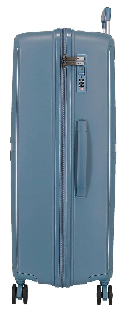 5519423 SET/3 TROLLEY PP. 56-66-76CM. 4R. MOVOM MOON AZULON
