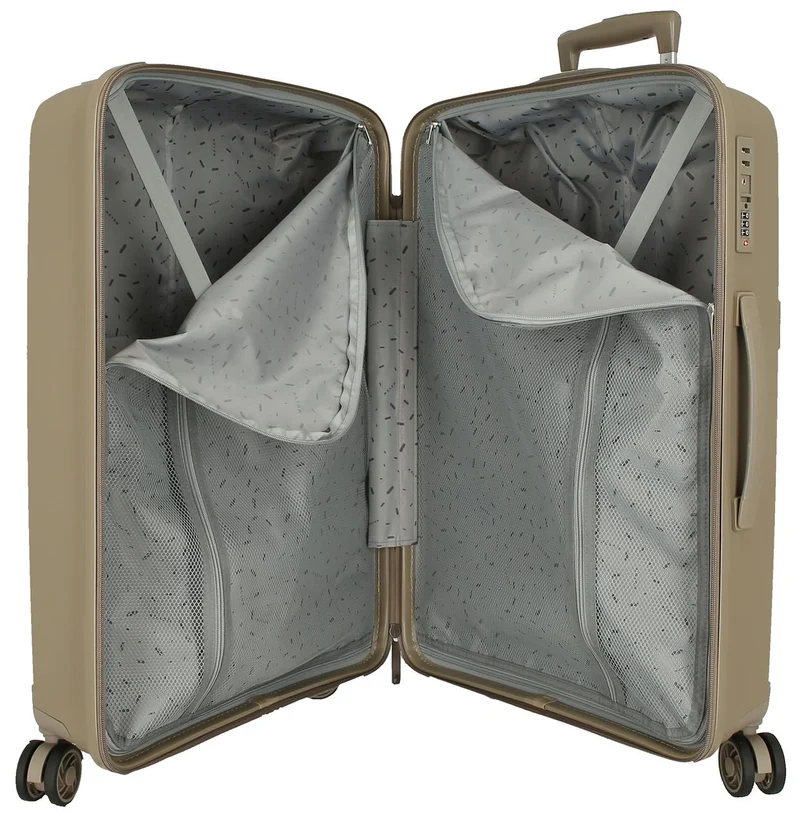 5518825 TROLLEY PP. 66CM. C/EXP. 4R. MOVOM MOON TAUPE